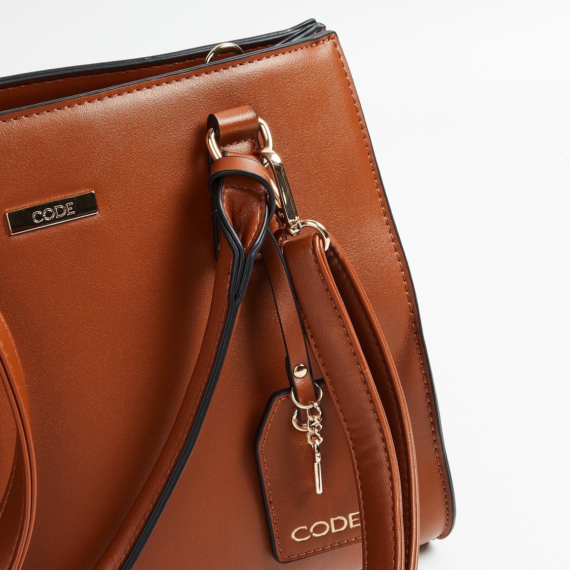 CODE Women Solid Handheld Bag