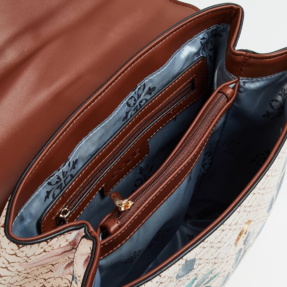CODE Women Printed Handheld Bag