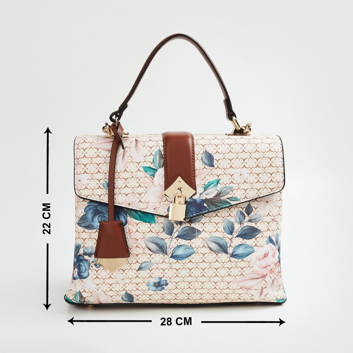 CODE Women Printed Handheld Bag