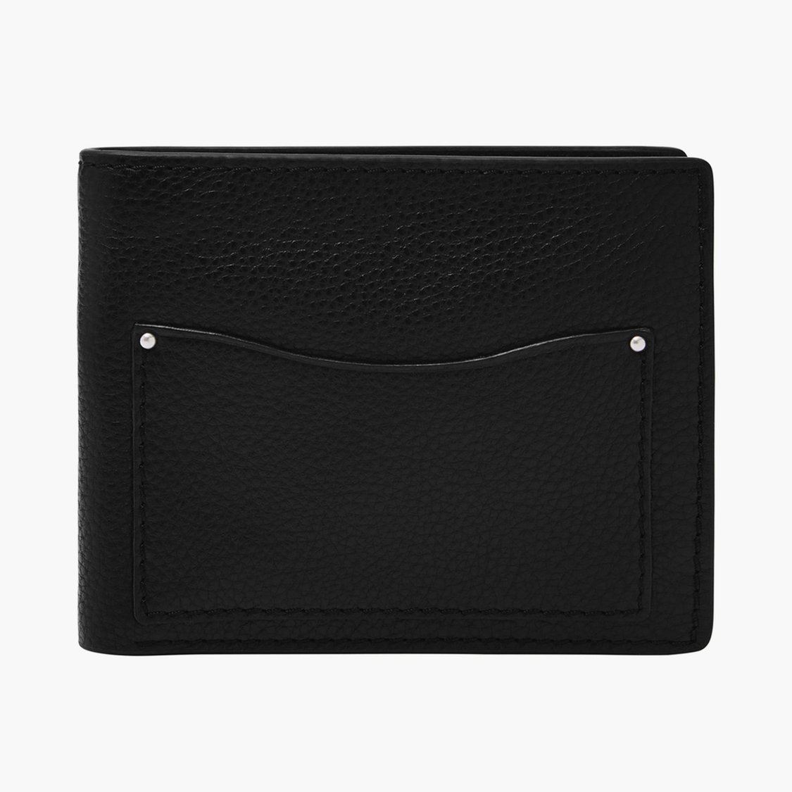 FOSSIL Men Solid Leather Bi-Fold Wallet
