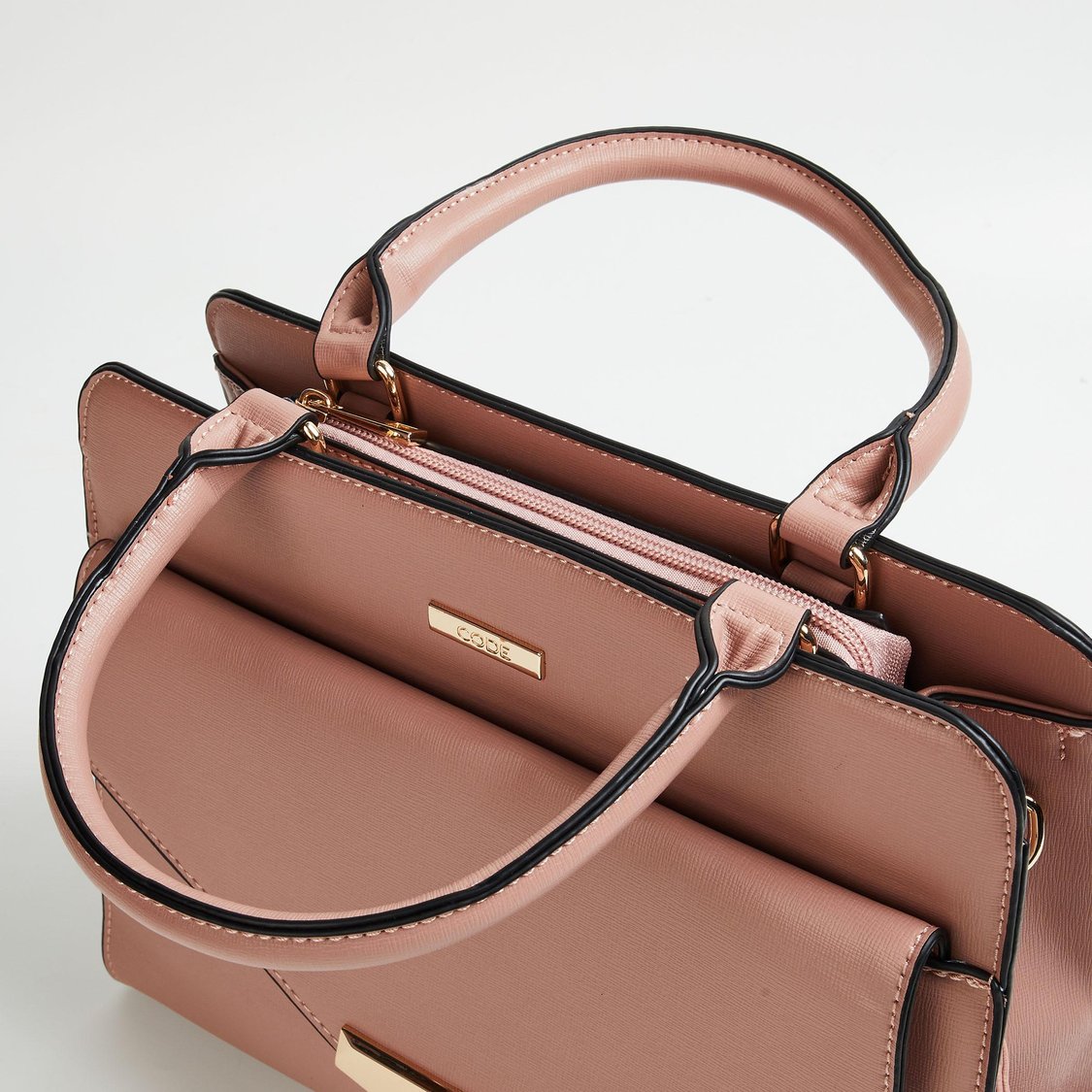 CODE Women Solid Handheld Bag