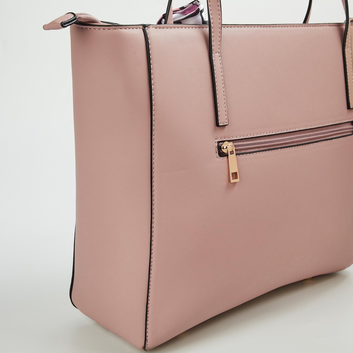 CODE Women Solid Zip-Closure Shoulder Bag