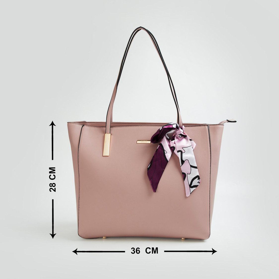 CODE Women Solid Zip-Closure Shoulder Bag