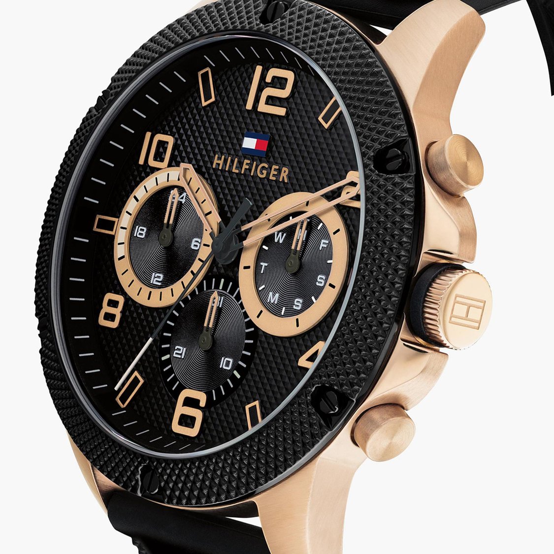 TOMMY HILFIGER Men Silicon Strap Chronograph Watch NETH1792028