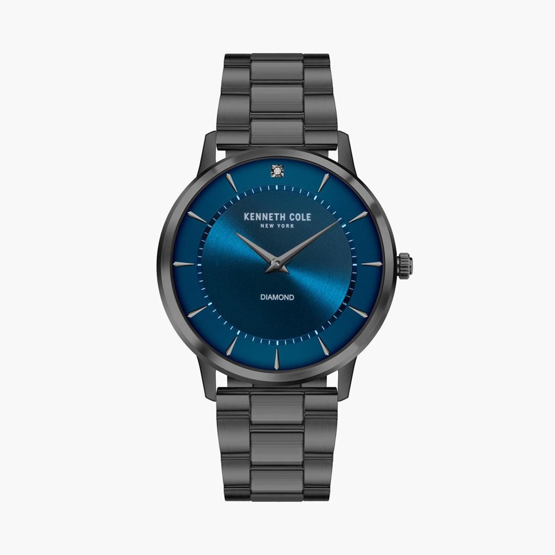 Buy KENNETH COLE Men Diamond Accent Analog Watch with Metal Strap NEKCWGG2106303MN from Kenneth Cole at just INR 11750.0