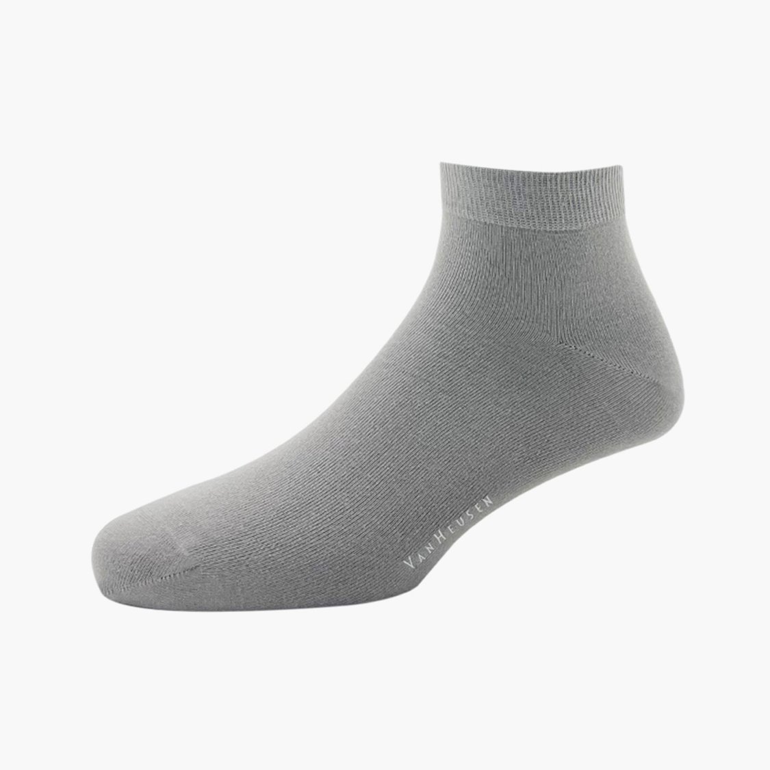 VAN HEUSEN Men Solid Ankle-Length Socks