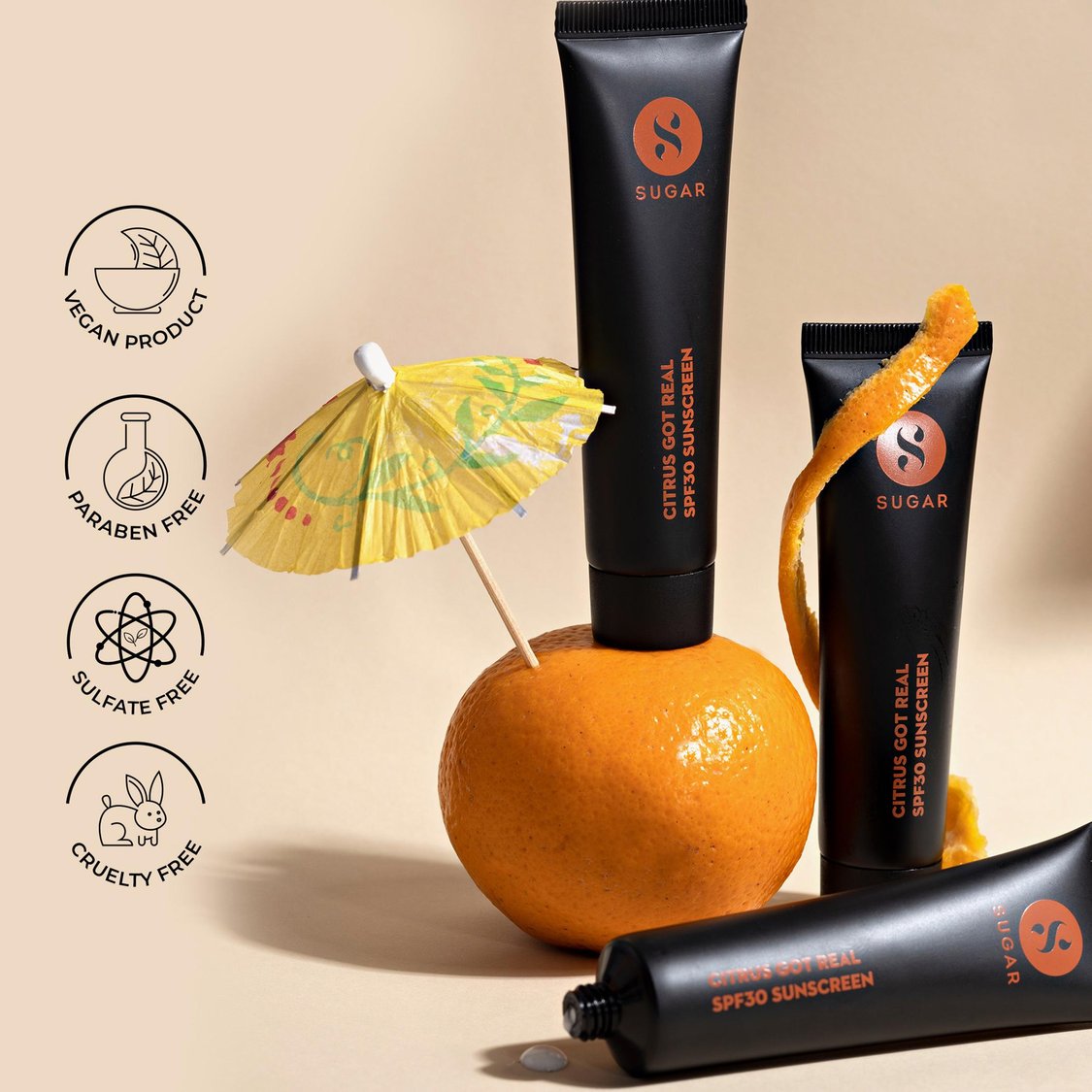 SUGAR Citrus Got Real SPF30 Sunscreen - 30ml