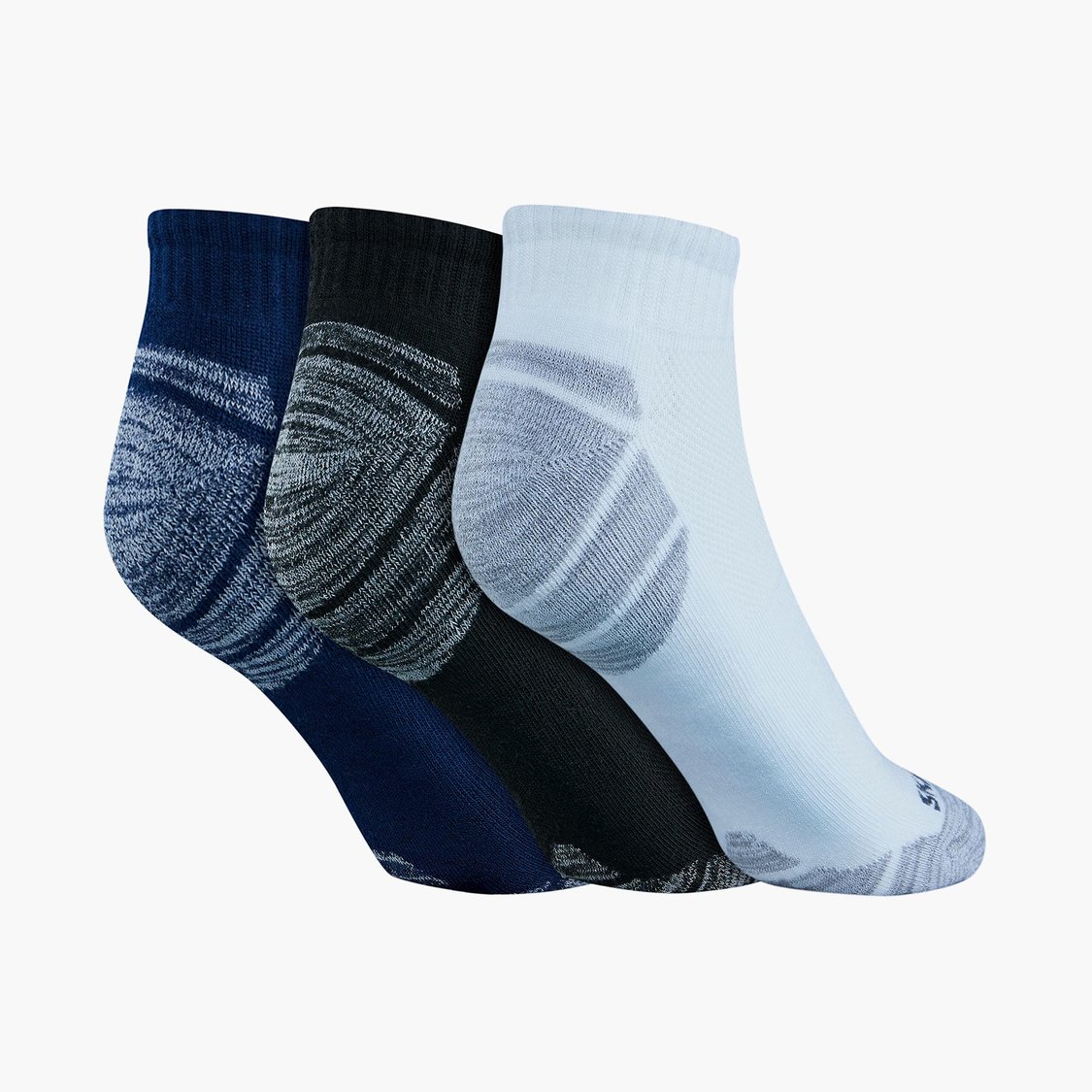 SKECHERS Men Printed Ankle-Length Socks - Pack of 3