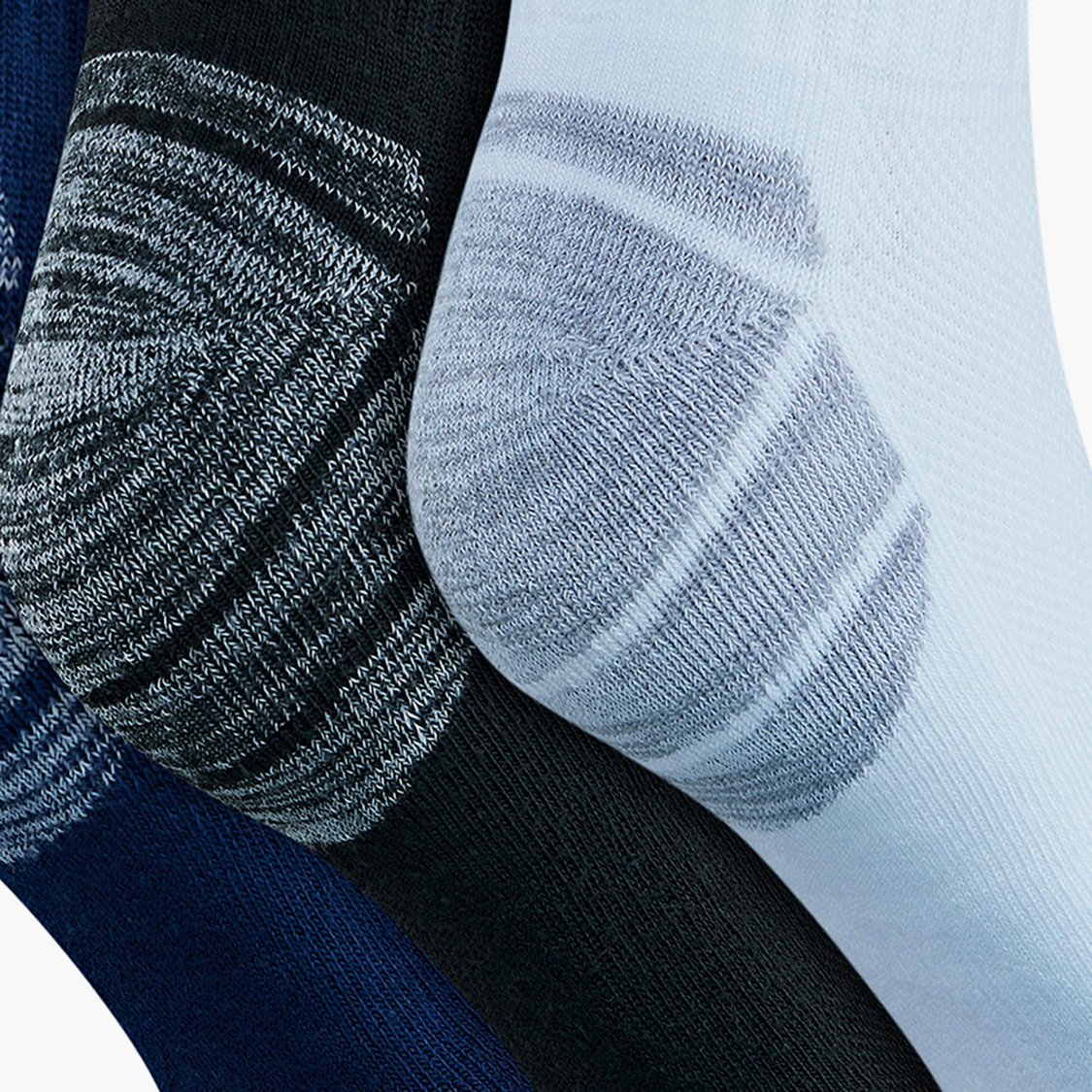 SKECHERS Men Printed Ankle-Length Socks - Pack of 3