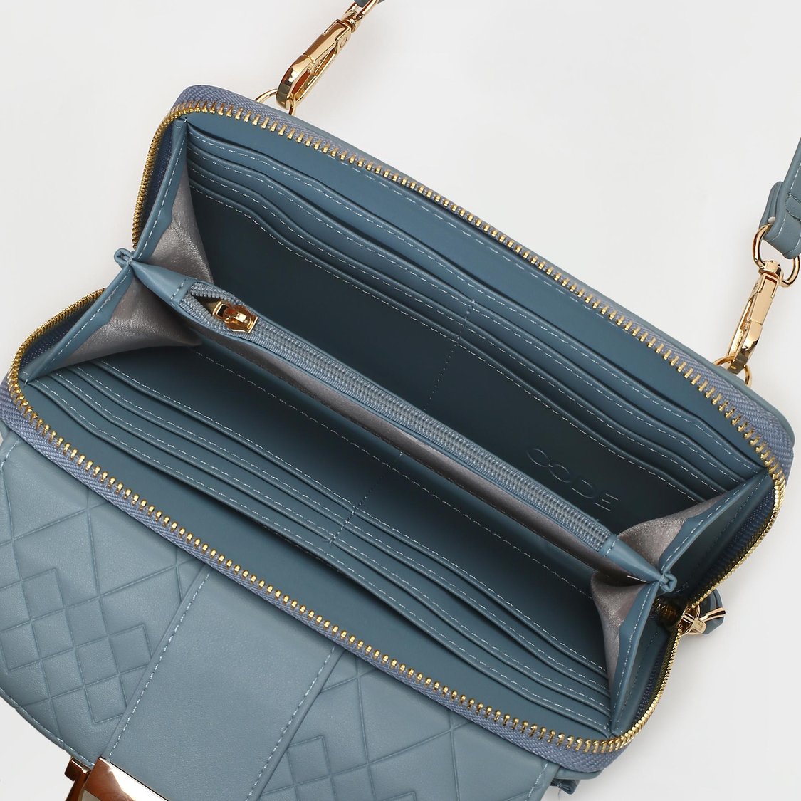 CODE Women Quilted Sling Bag
