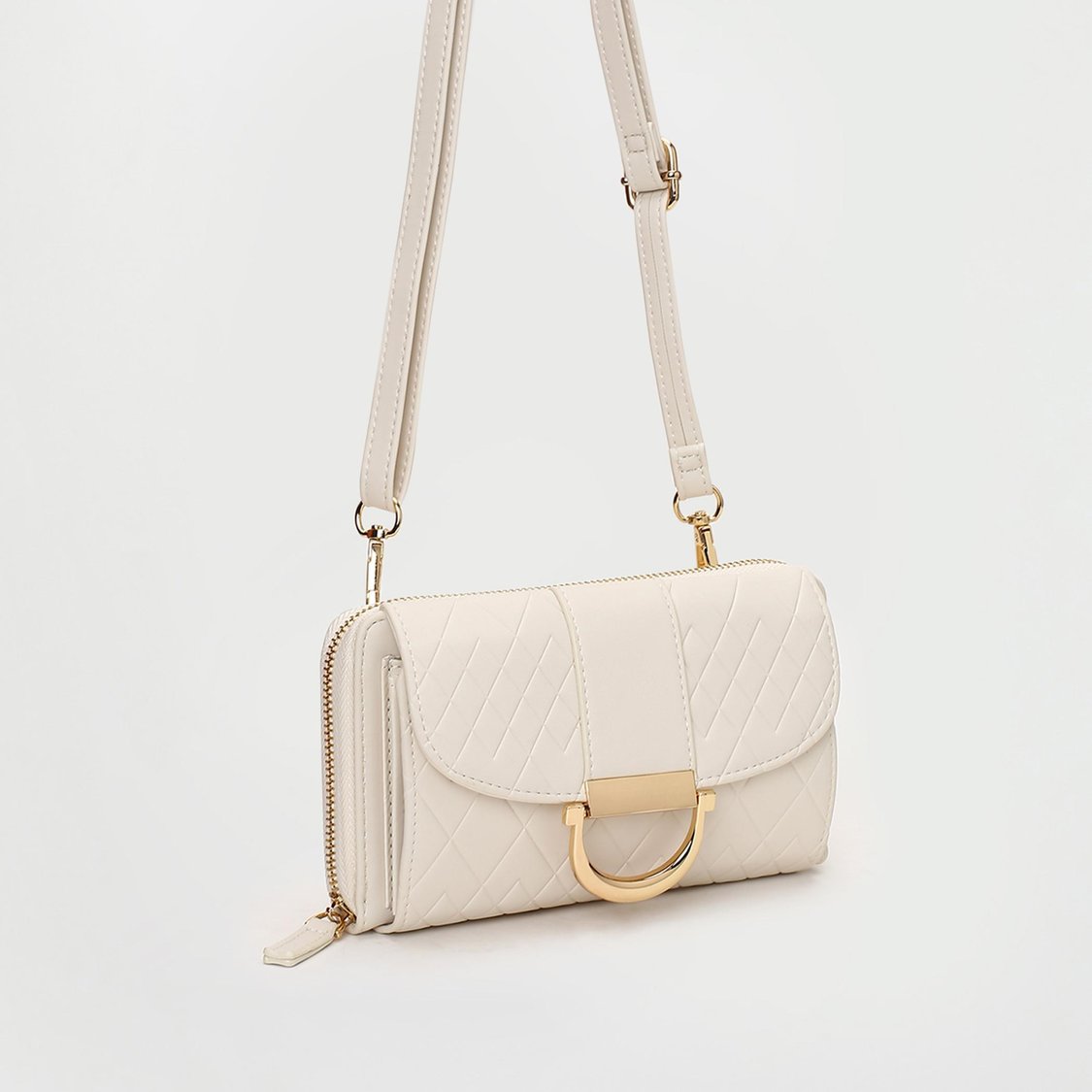 CODE Women Quilted Sling Bag