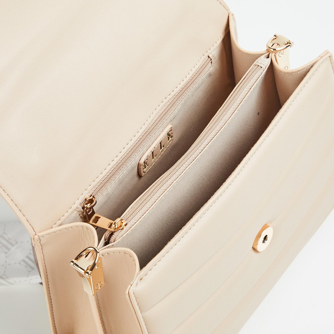 ELLE Women Solid Handheld Bag
