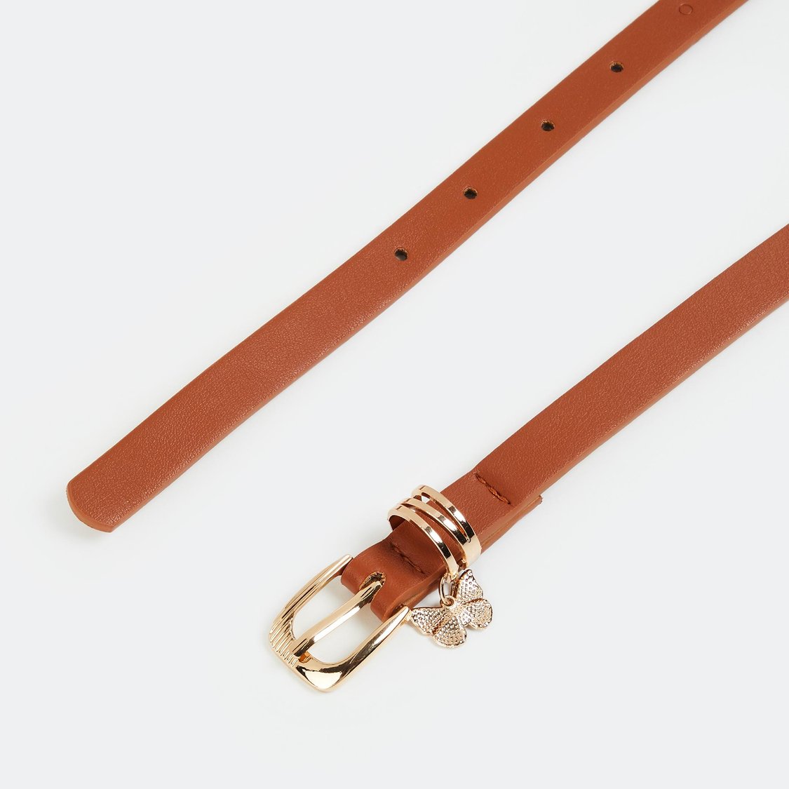 GINGER Women Butterfly Charm Belt