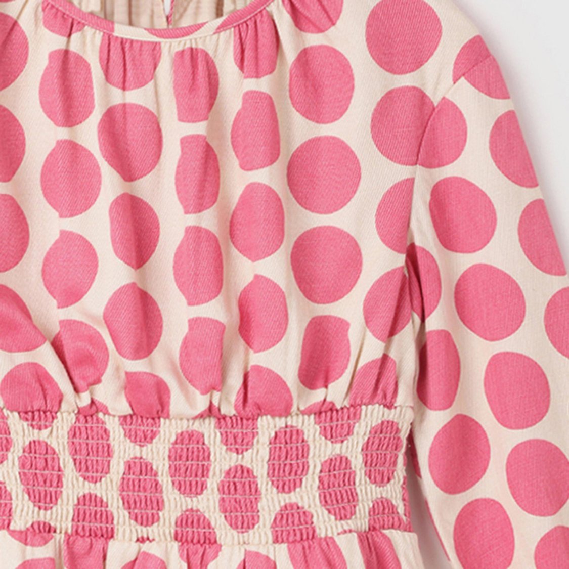 UNITED COLORS OF BENETTON Girls Polka-Dot Fit and Flare Dress
