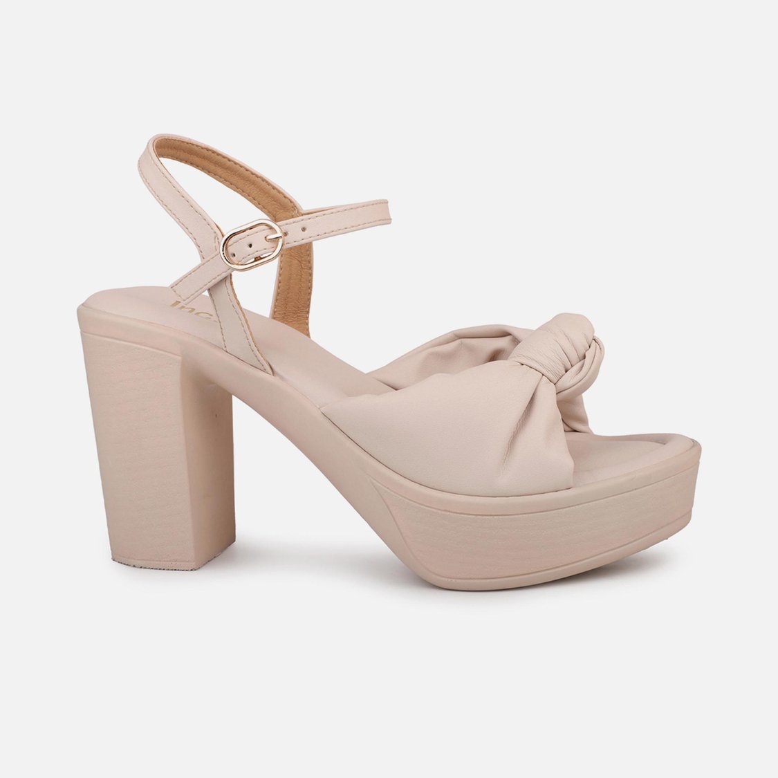 INC.5 Women Solid Block Heel Sandals