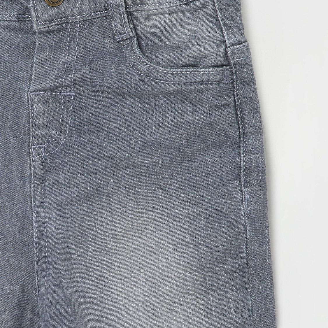 FS MINI KLUB Boys Stonewashed Comfort Fit Jeans