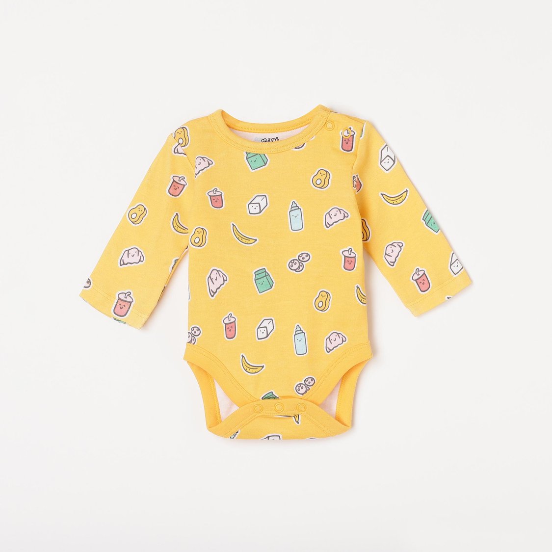 FS MINI KLUB Boys Printed Bodysuits - Pack of 3