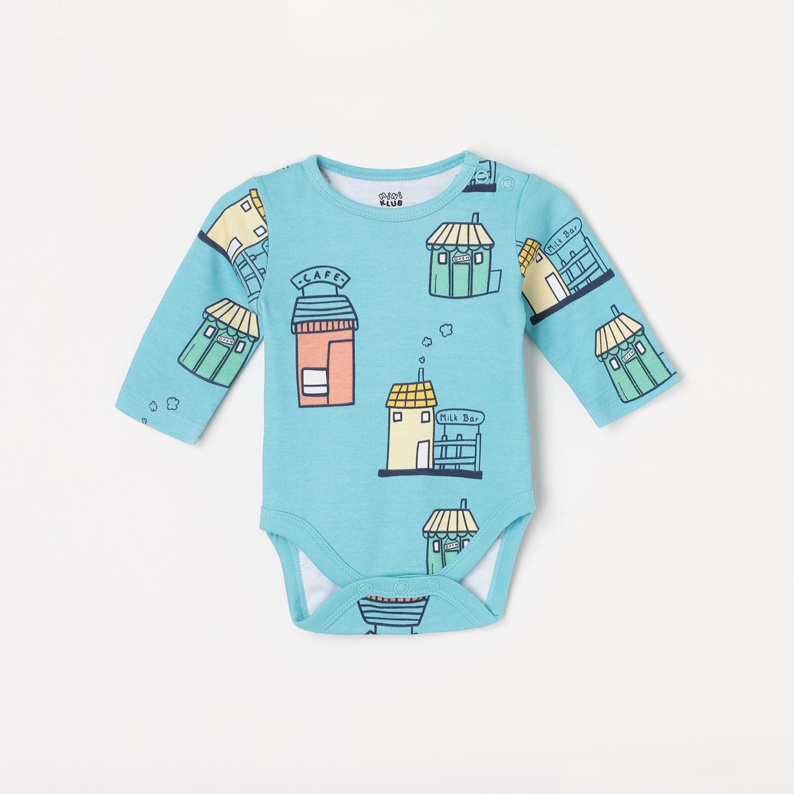 FS MINI KLUB Boys Printed Bodysuits - Pack of 3