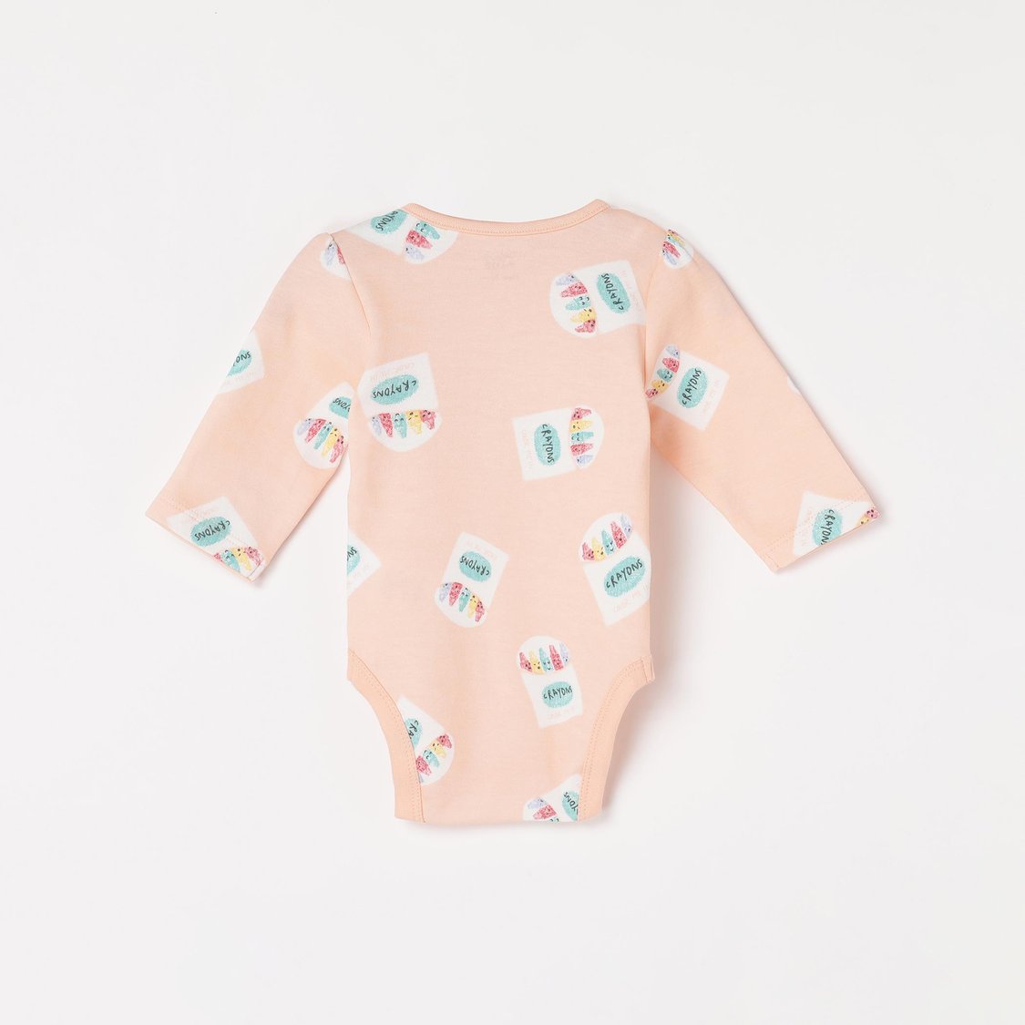 FS MINI KLUB Girls Printed Round Neck Bodysuit - Pack of 3