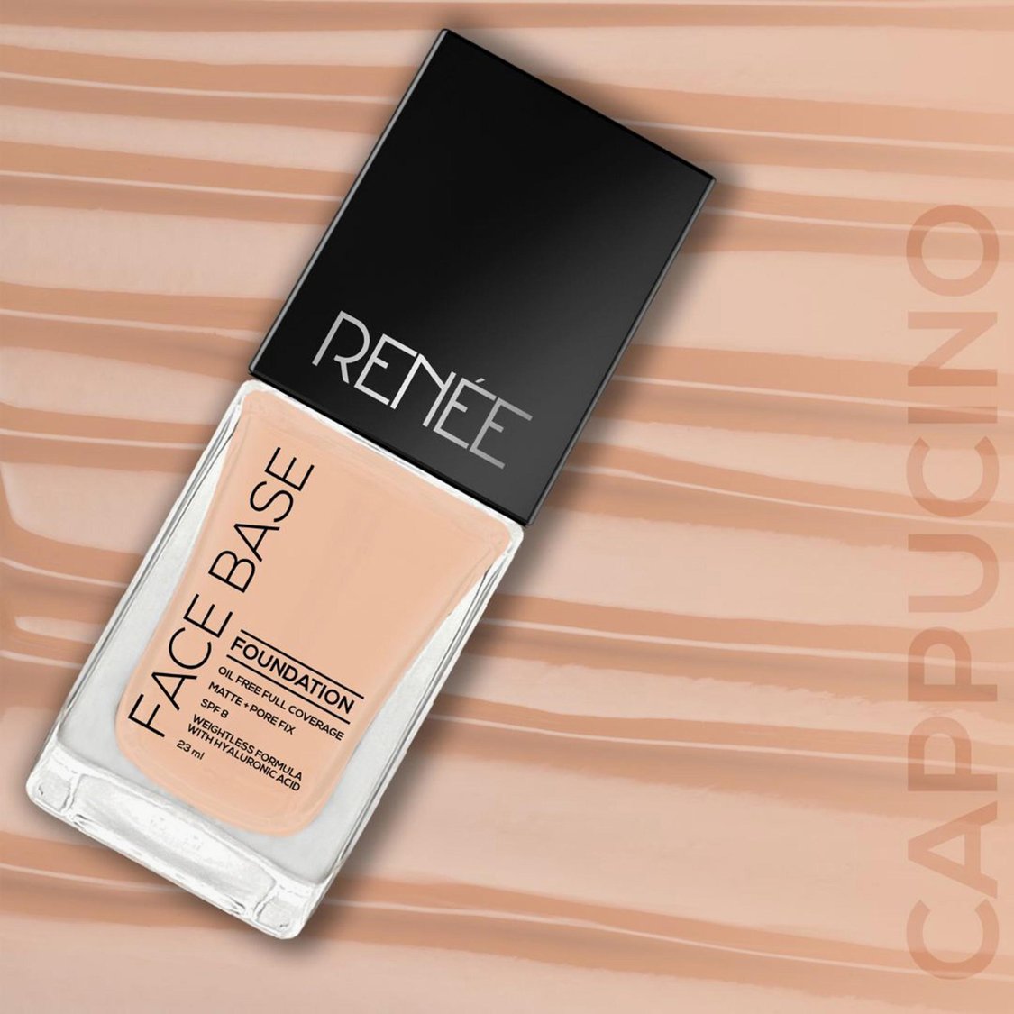 RENEE Face Base Liquid Foundation - Cappuccino - 23ml