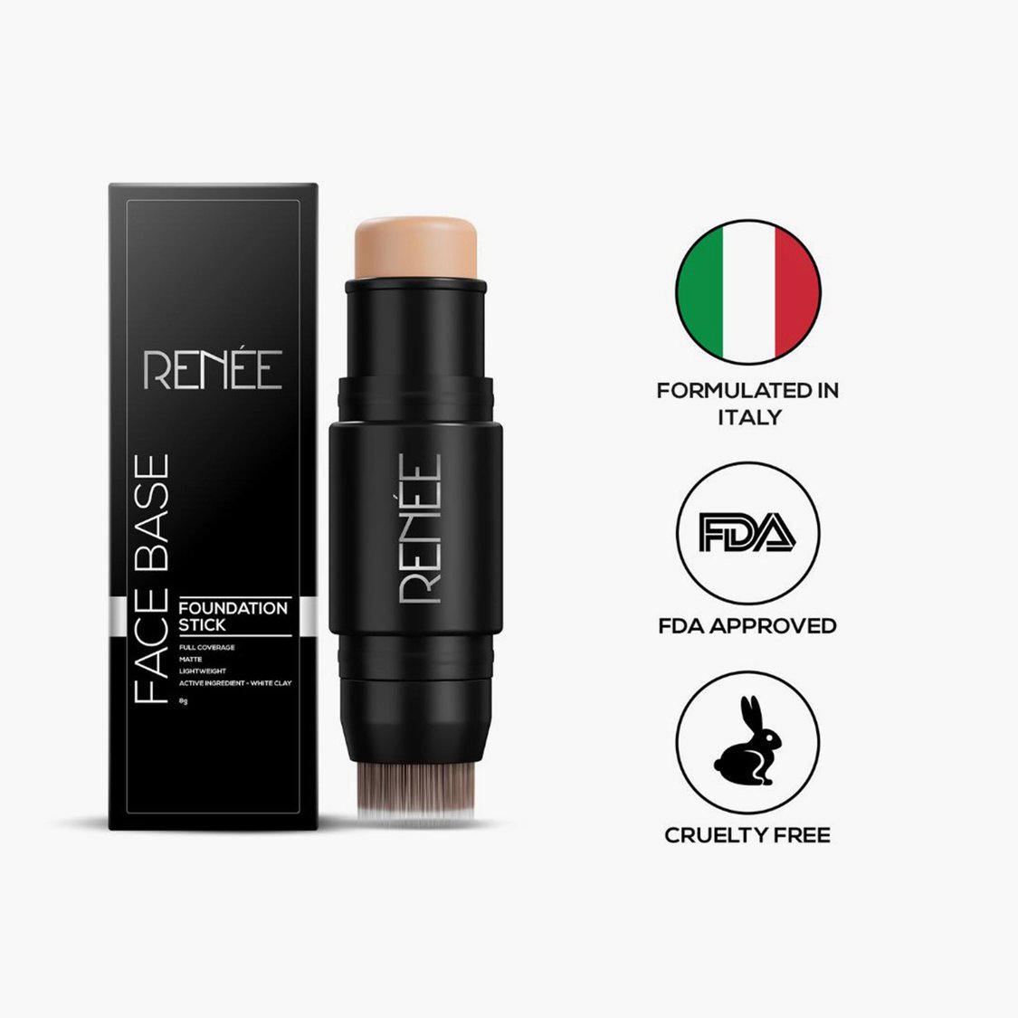 RENEE Face Base Foundation Stick - Coffee - 8.3g