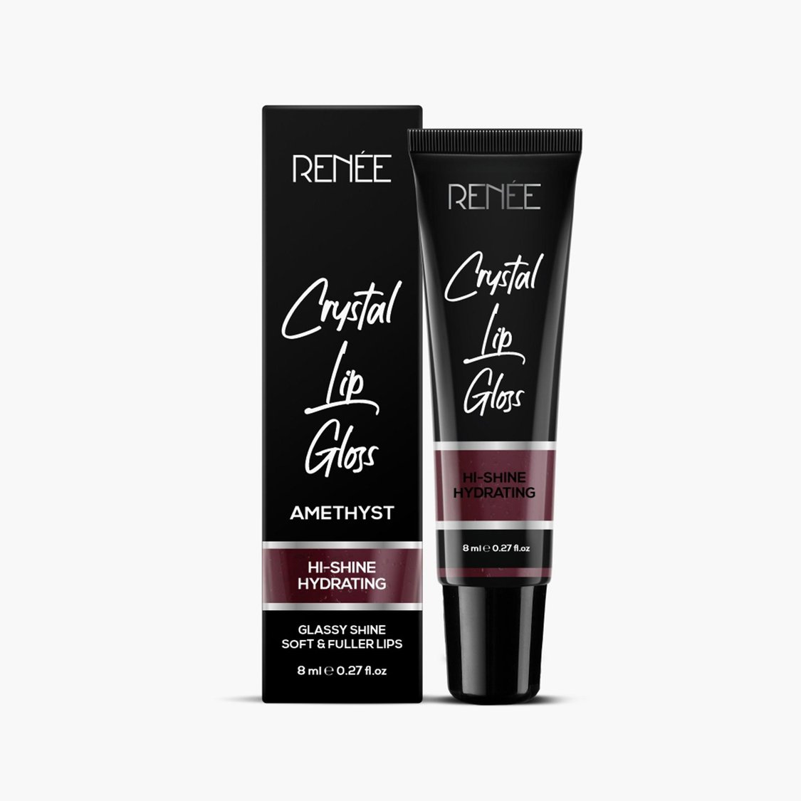 RENEE Crystal Lip Gloss- 07 Amethyst -15ml