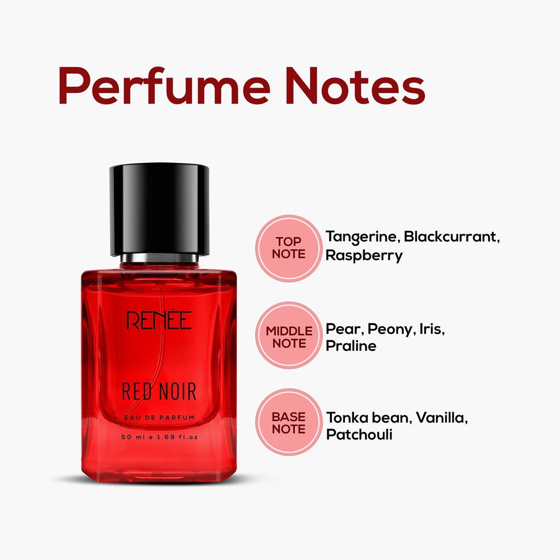 RENEE Eau De Parfum - Red Noir - 50 ml