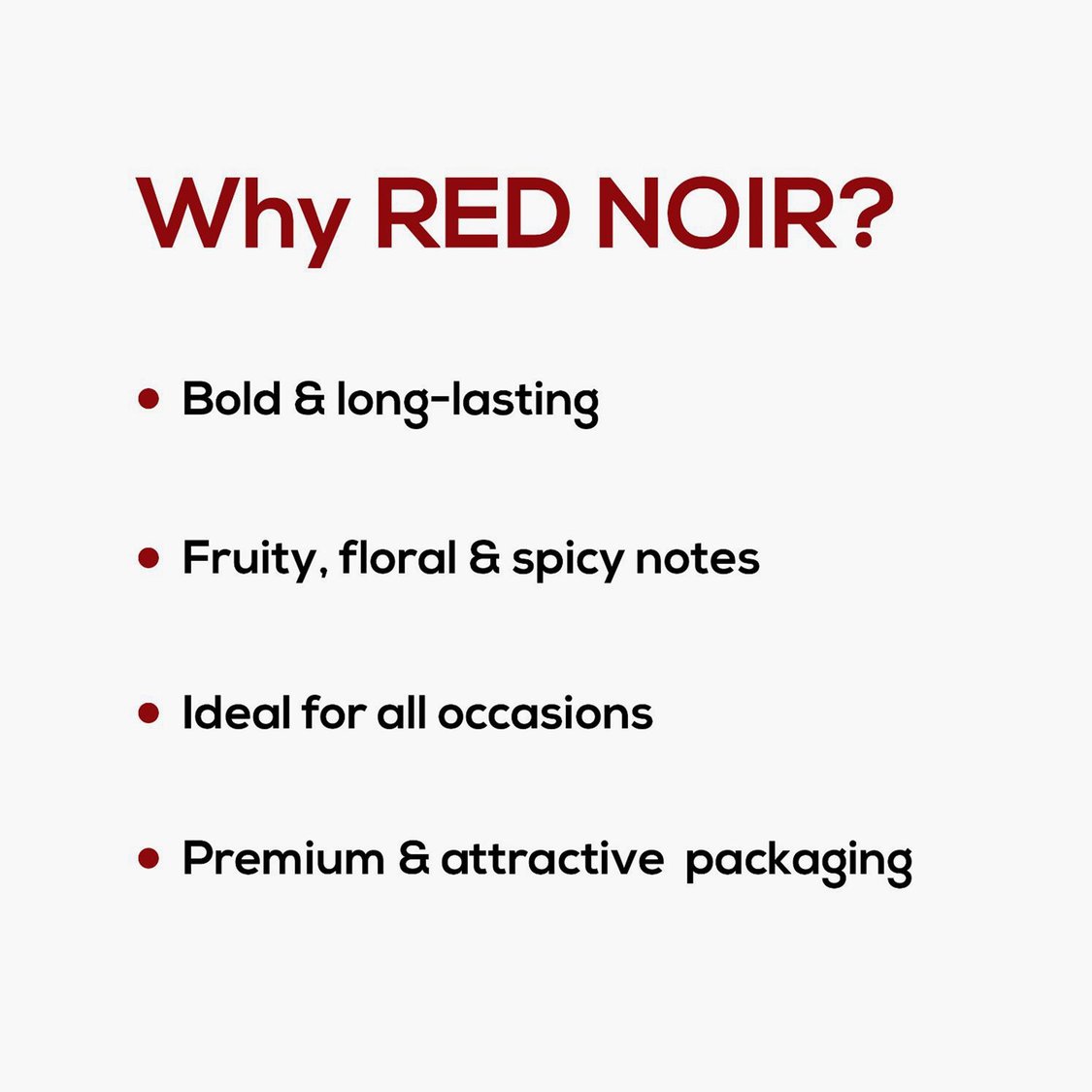 RENEE Red Noir Eau De Parfum - 15 ml