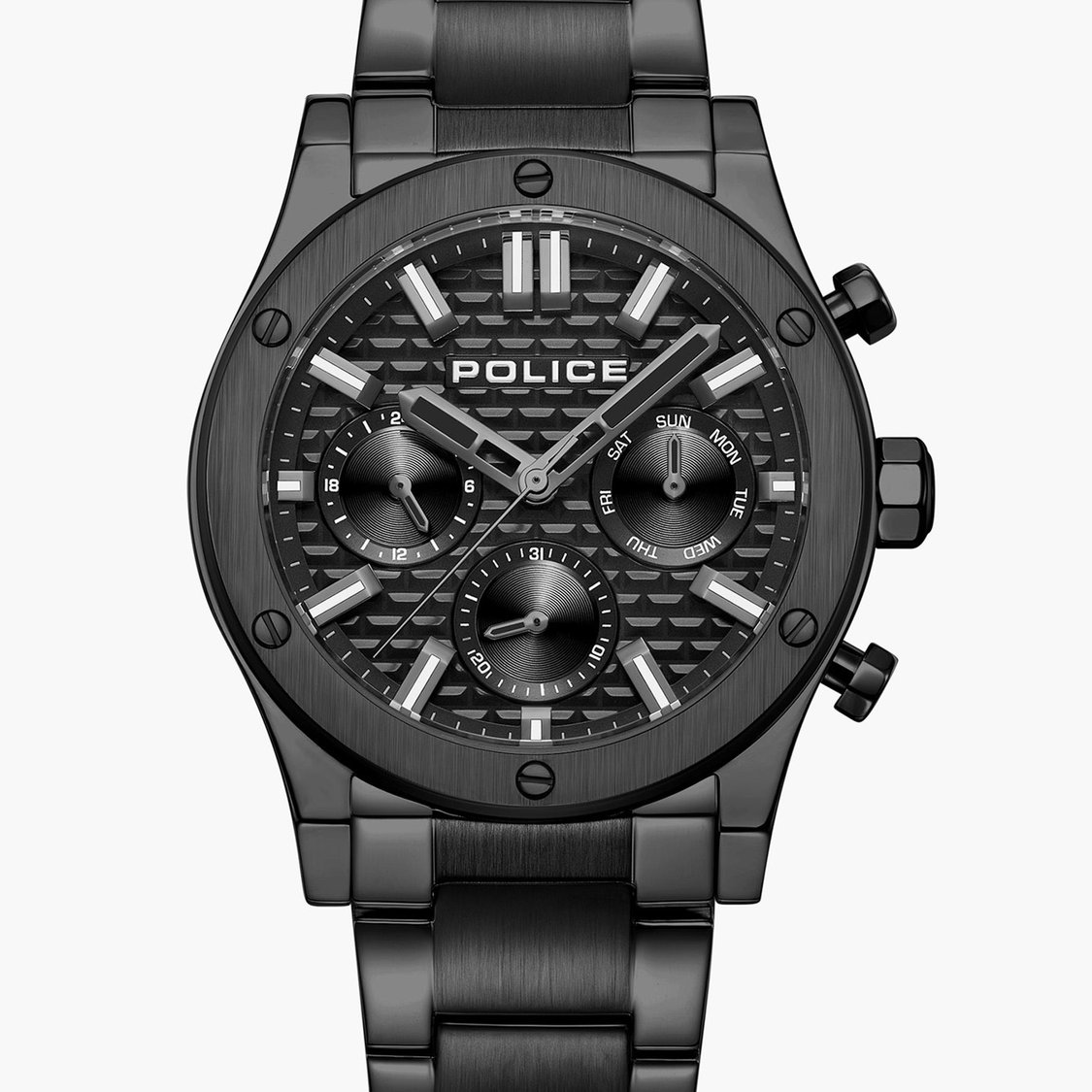 POLICE Men Chronograph Watch with Metal Strap - PLPEWJK0006206