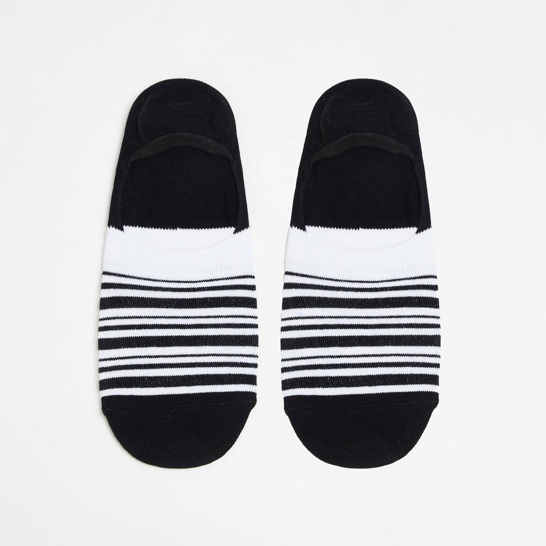 CODE Men Printed No-Show Socks - Pack of 5