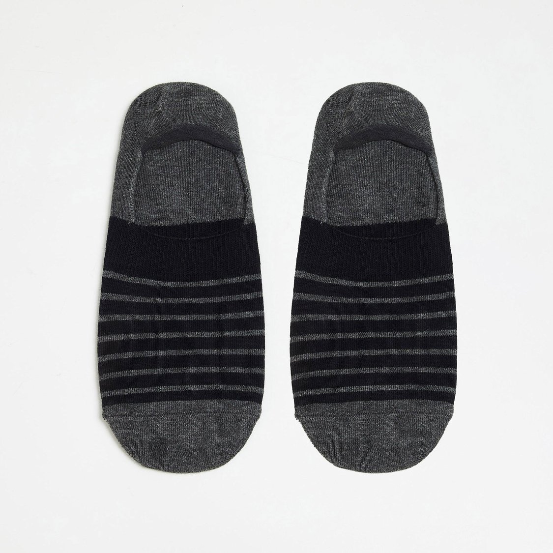 CODE Men Printed No-Show Socks - Pack of 5