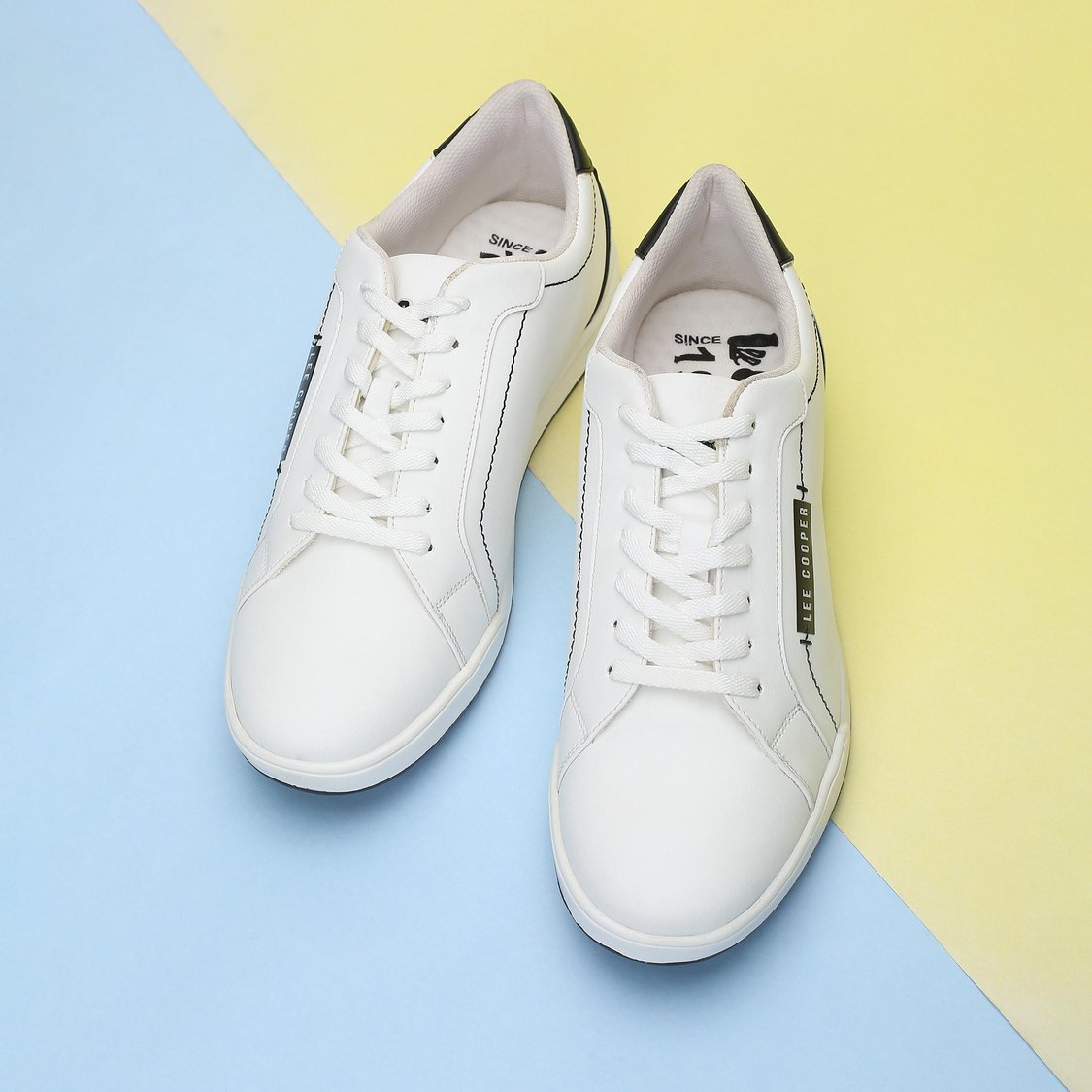 LEE COOPER Men Solid Lace-Up Shoes