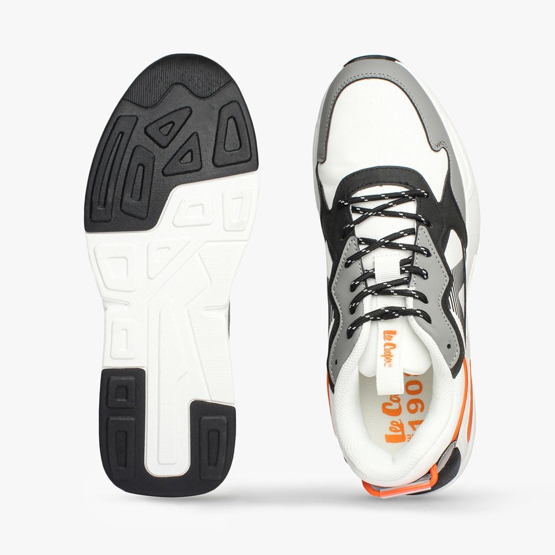 LEE COOPER Men Colourblocked Lace-Up Sneakers