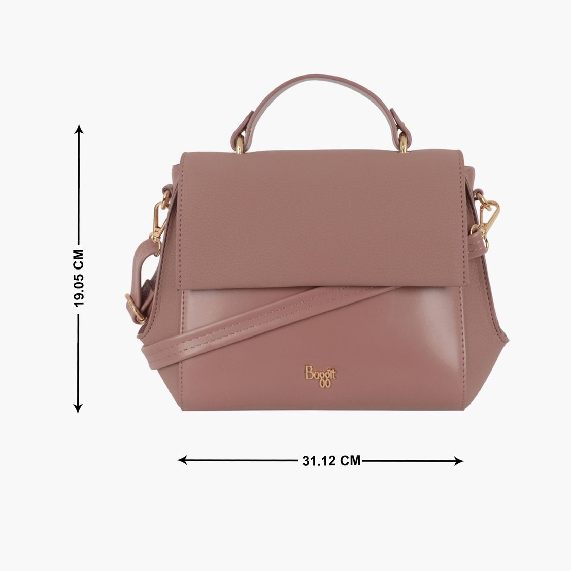 BAGGIT Women Solid Handheld Bag