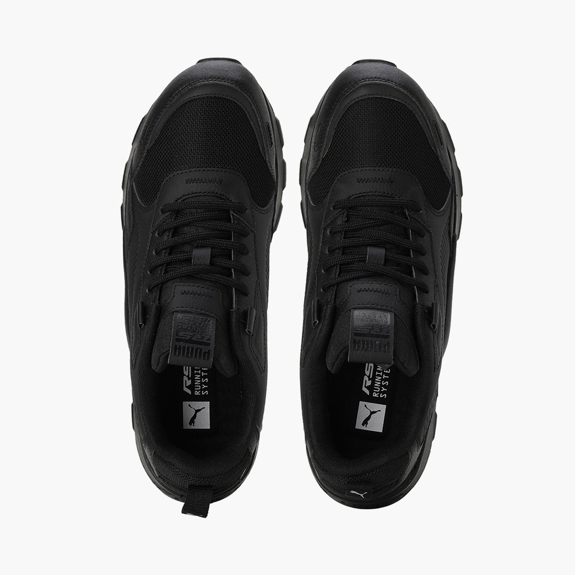PUMA Men Solid Mesh-Paneled Lace-Up Shoes