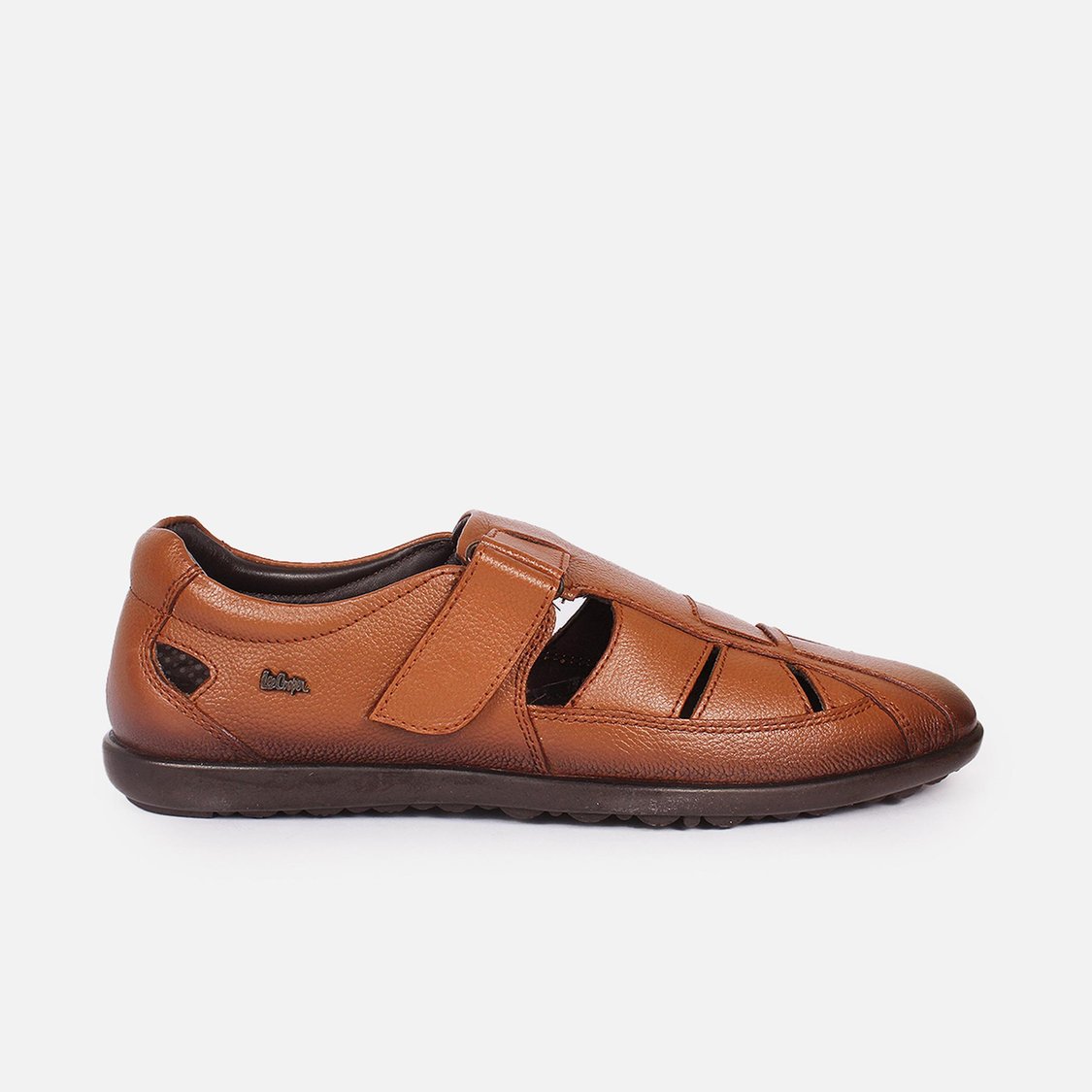 LEE COOPER Men Solid Sandals with Velcro Strap
