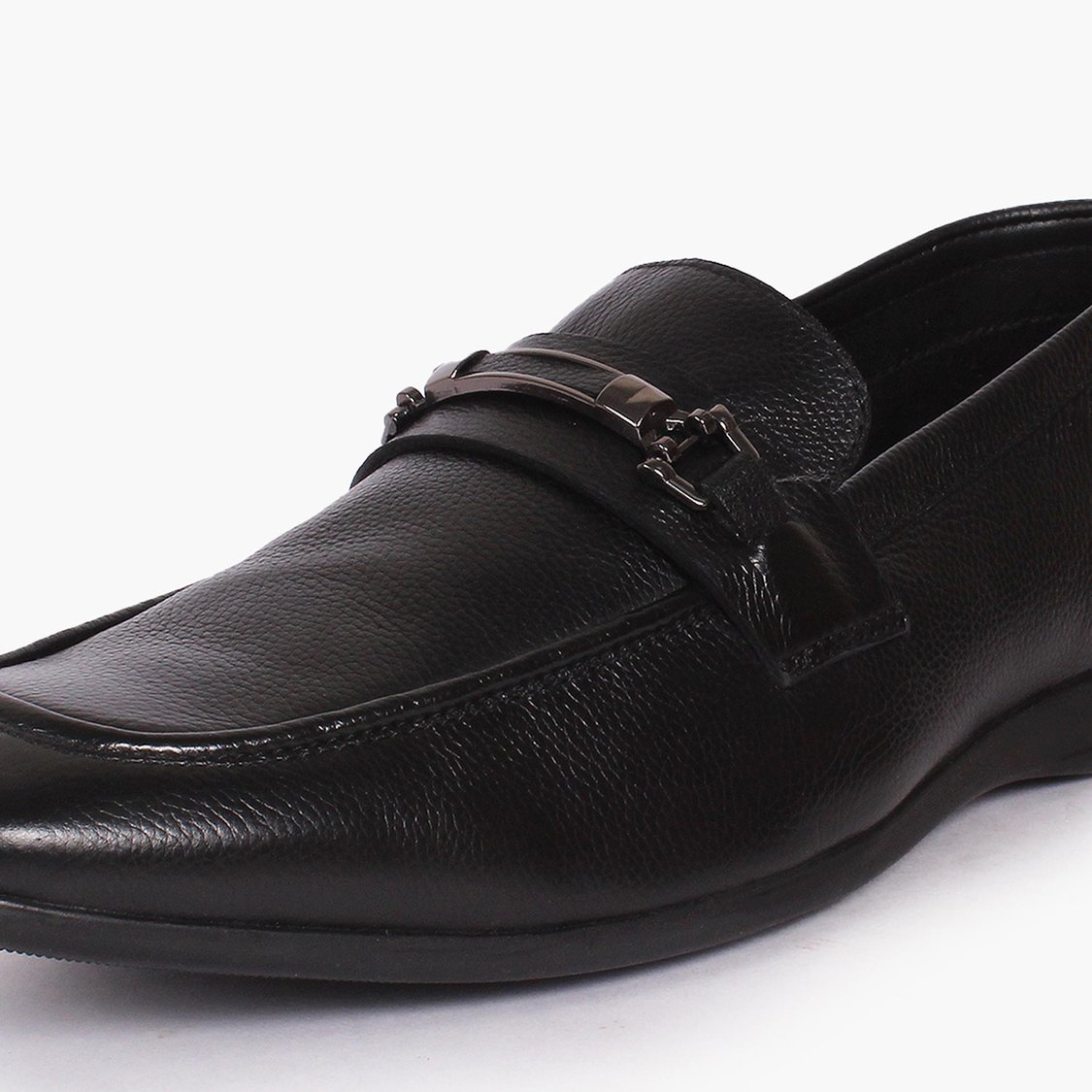 LEE COOPER Men Solid Leather Loafers