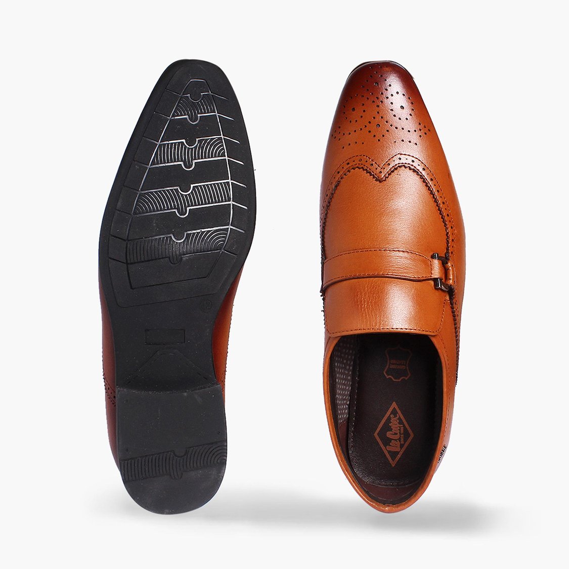 LEE COOPER Men Slip-On Leather Formal Shoes