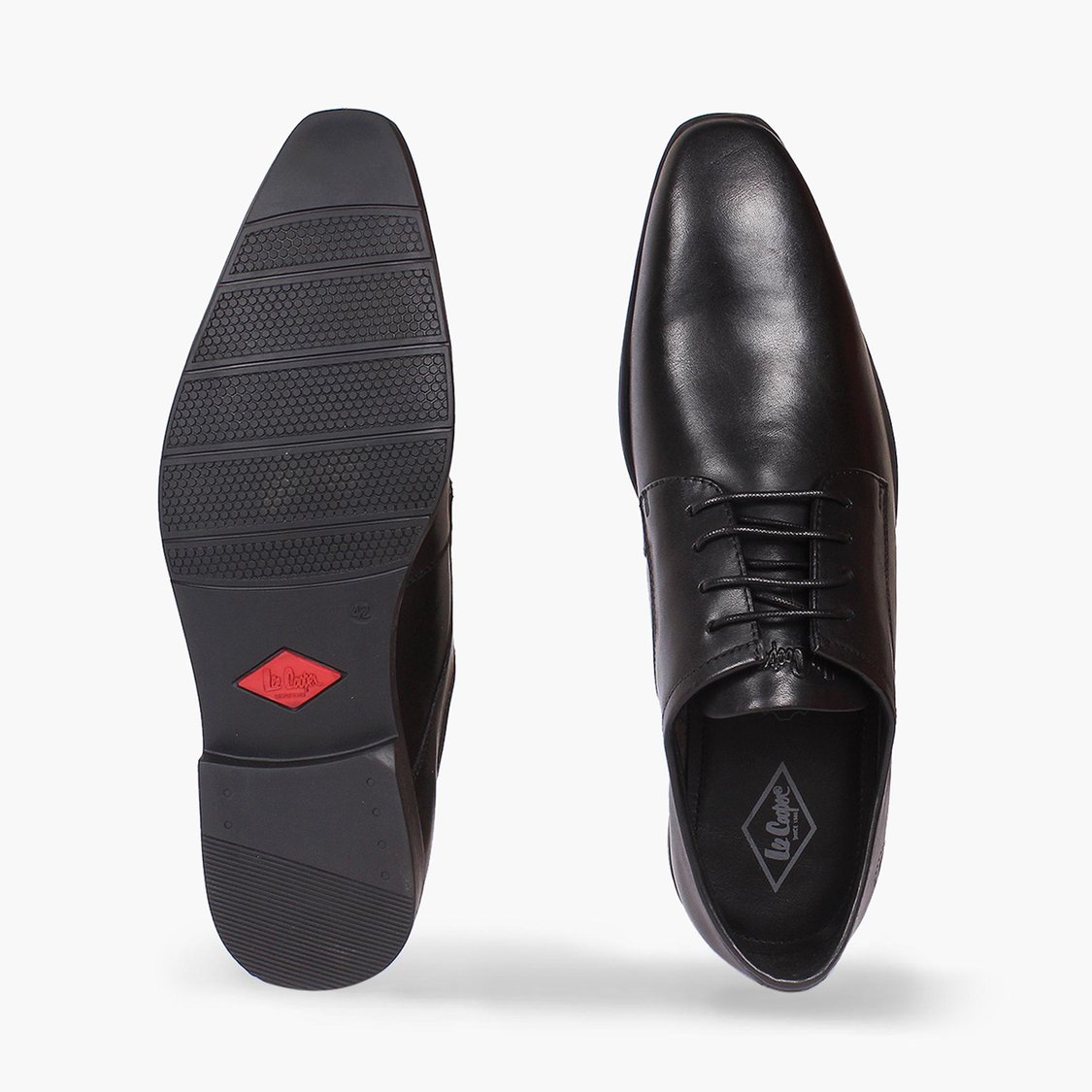 LEE COOPER Men Solid Formal Derbys