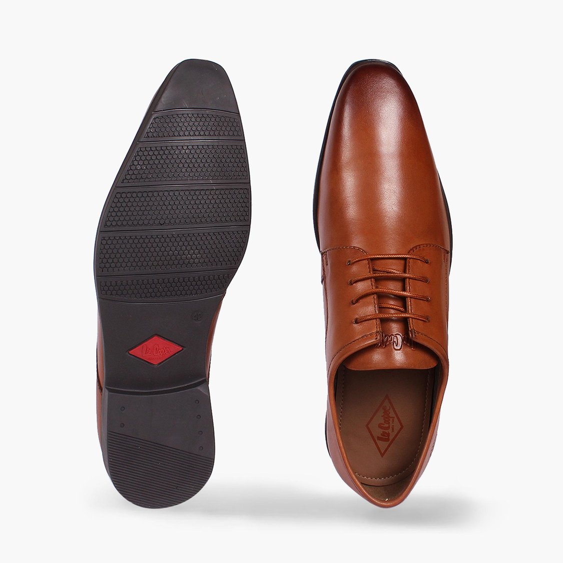 LEE COOPER Men Solid Formal Derbys