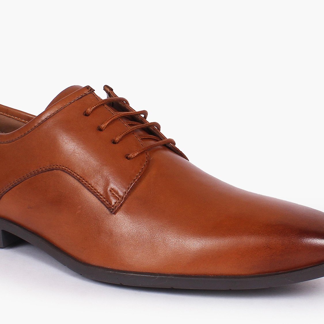 LEE COOPER Men Solid Formal Derbys