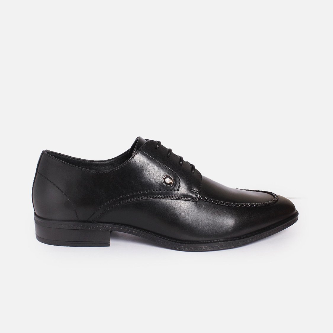LEE COOPER Men Solid Leather Derby Shoes
