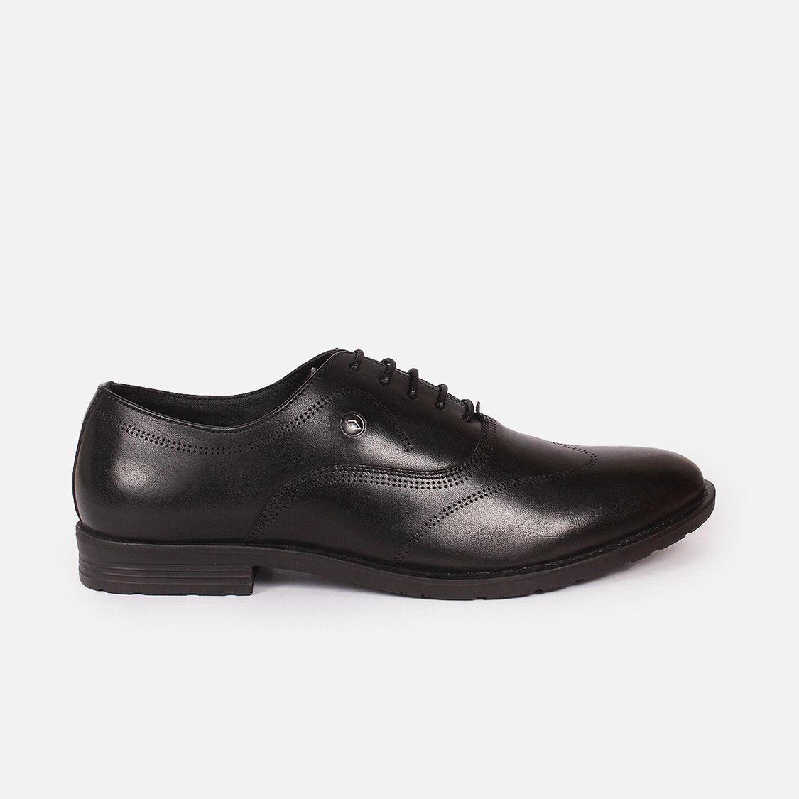 LEE COOPER Men Solid Lace-Up Leather Formal Shoes