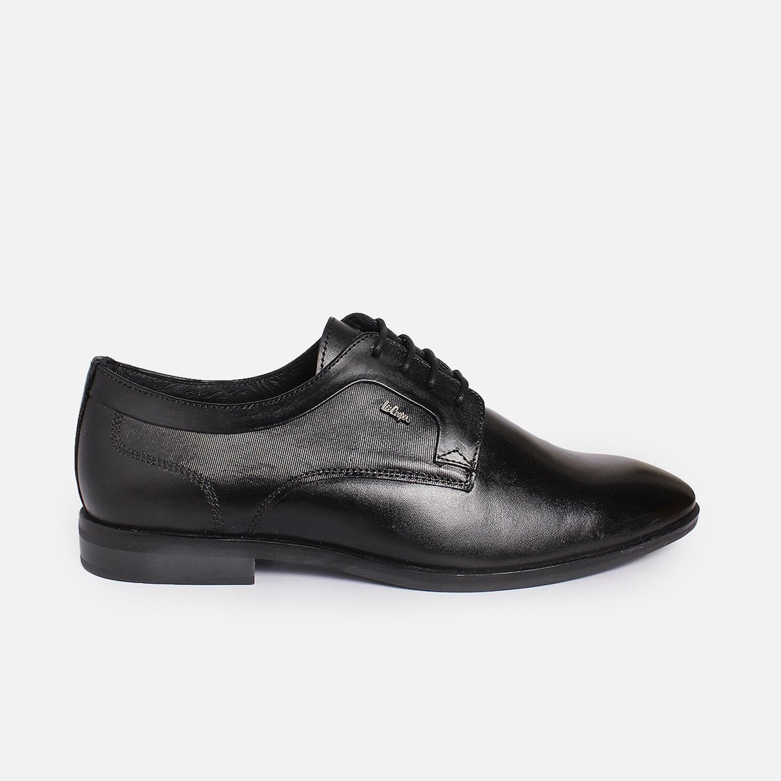 LEE COOPER Men Solid Leather Formal Derbys