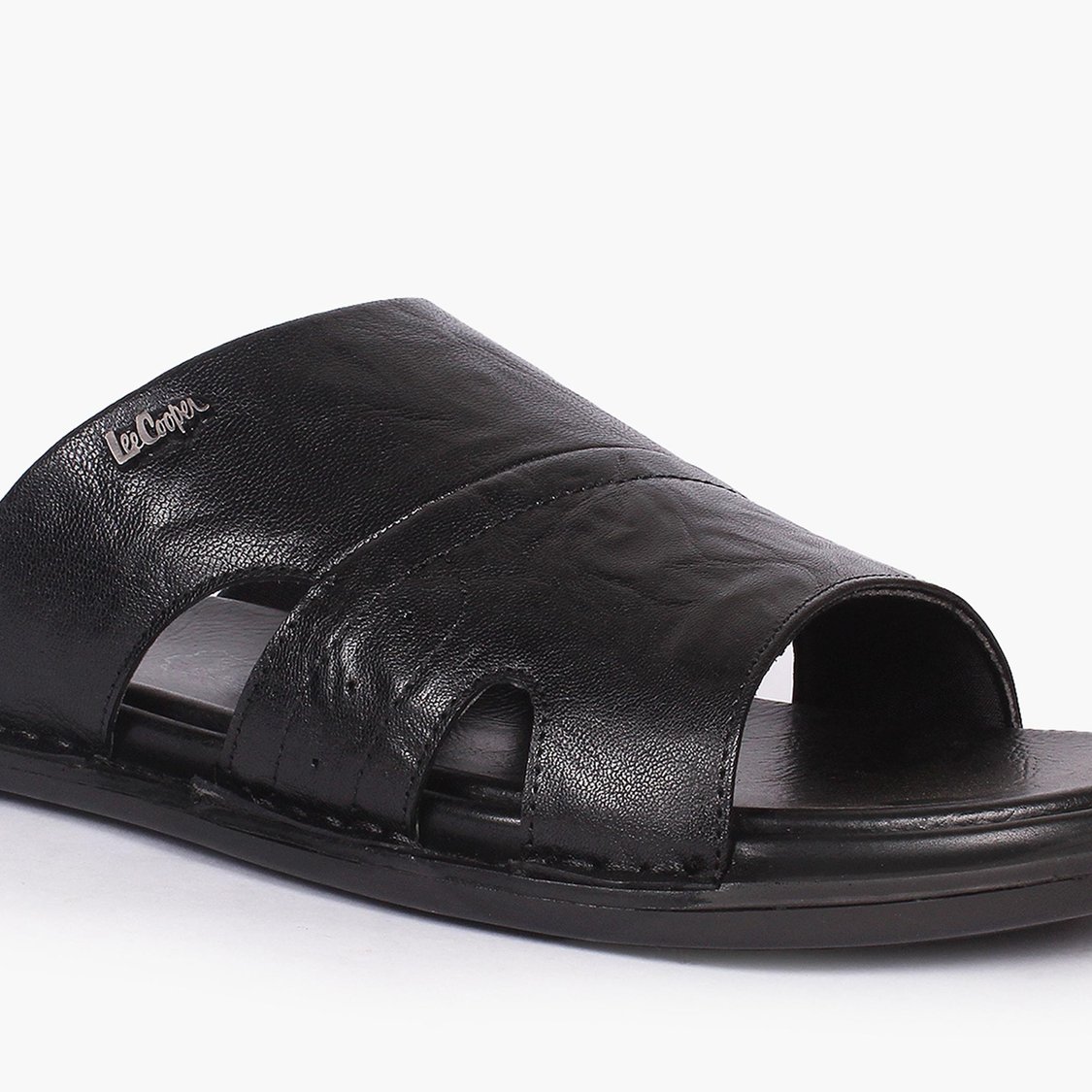 LEE COOPER Men Solid Slip-On Sandals