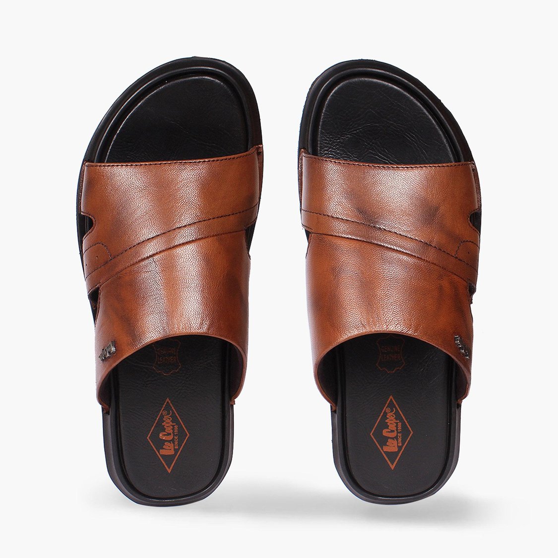 LEE COOPER Men Solid Slip-On Sandals