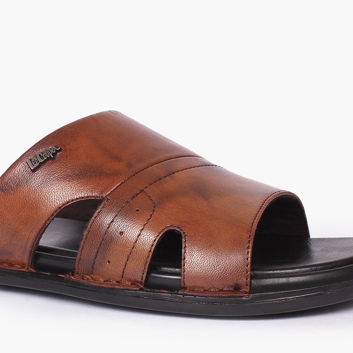 LEE COOPER Men Solid Slip-On Sandals