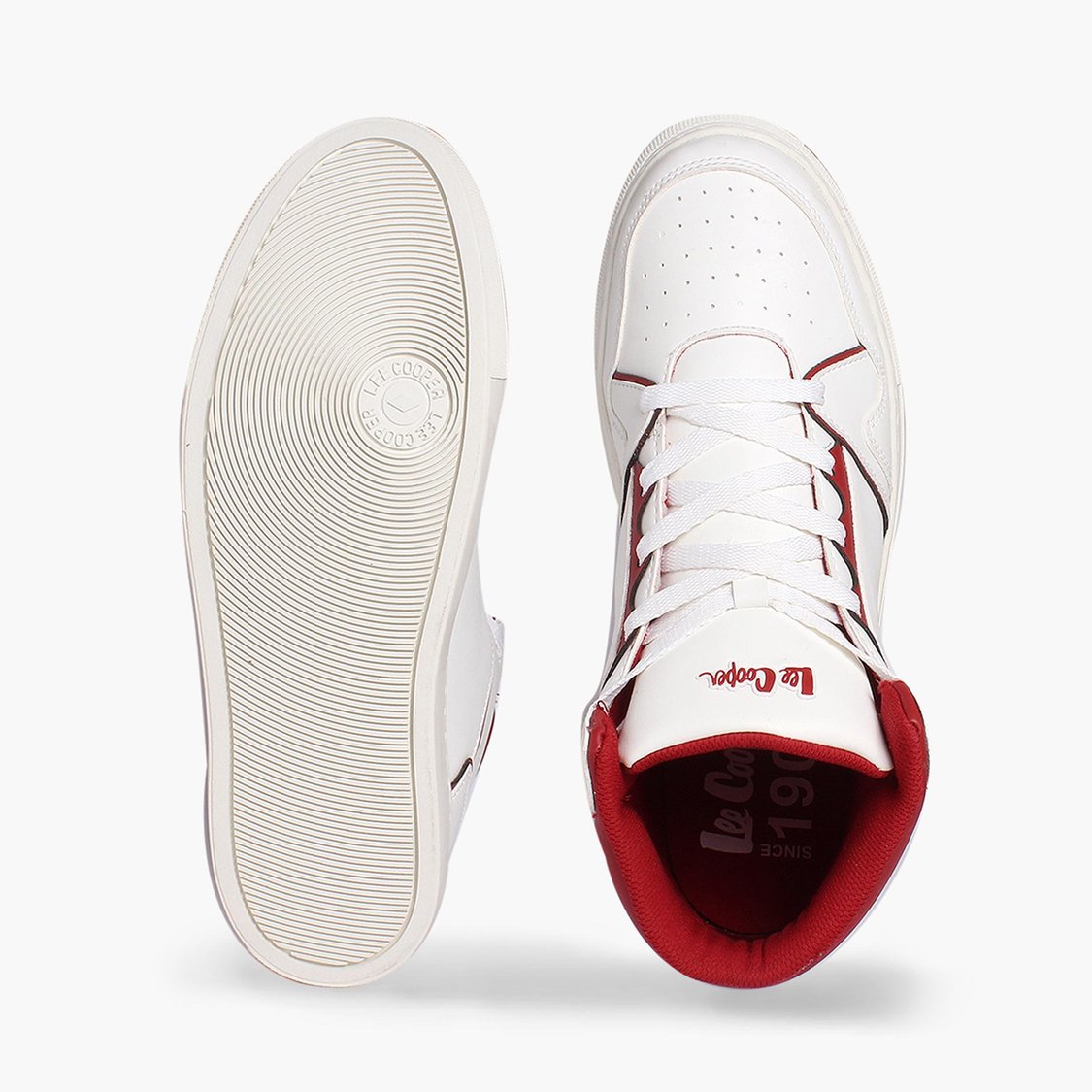 LEE COOPER Men High-Rise Lace-Up Casual Shoes