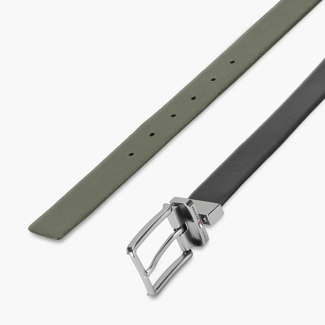 TOMMY HILFIGER Men Textured Reversible Casual Belt