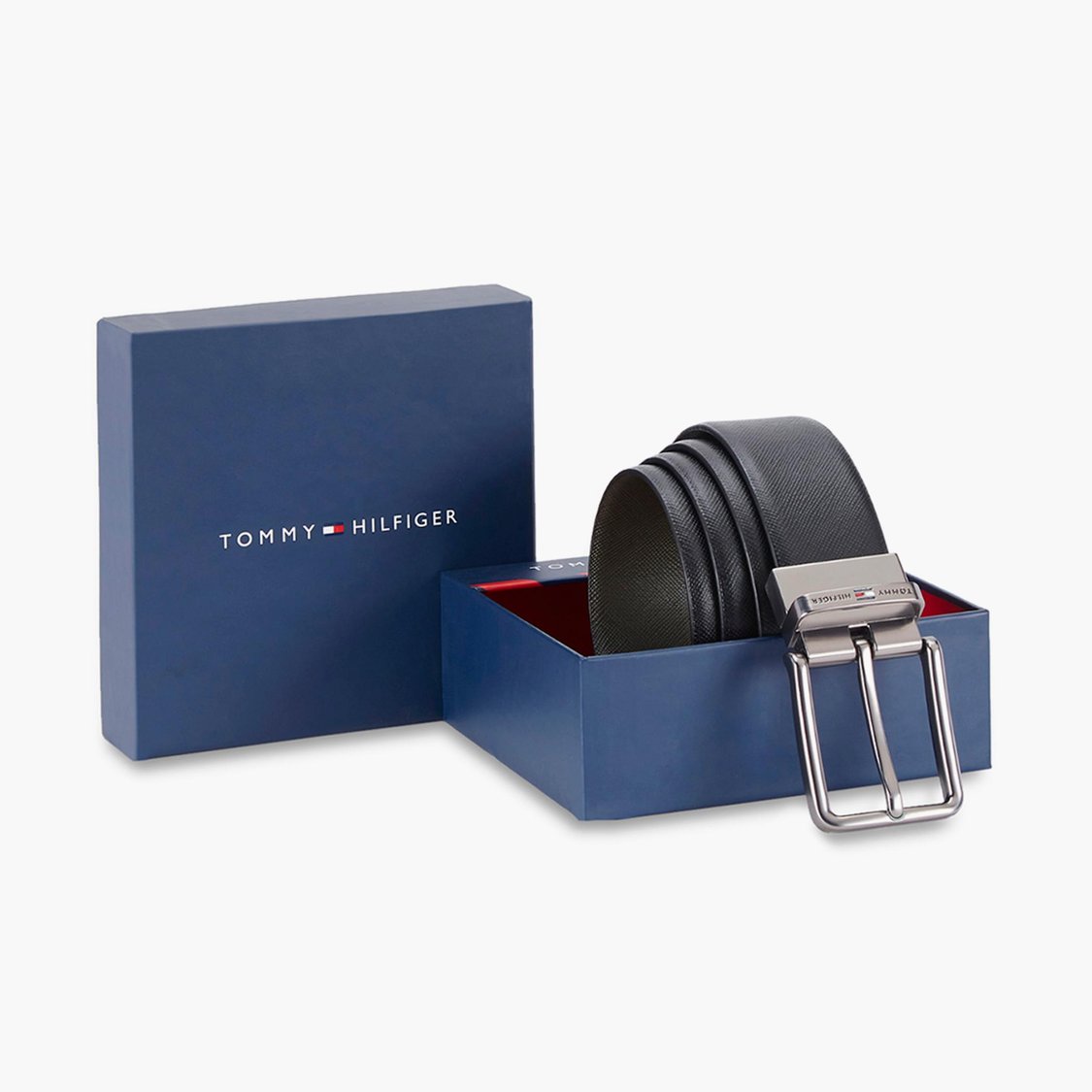 TOMMY HILFIGER Men Textured Reversible Casual Belt